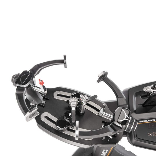 HEAD Bespannungsmaschine elektronisch | 6-Punkt Befestigungssystem